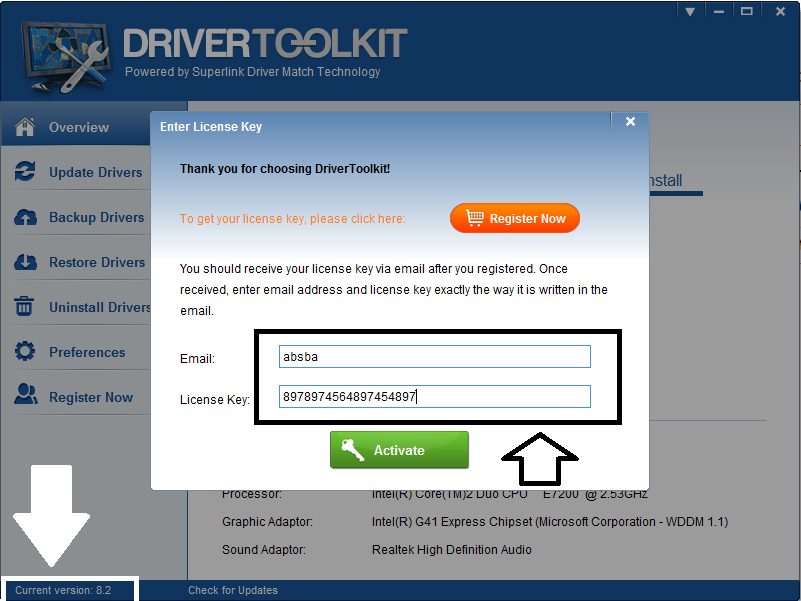 driver finder pro license key